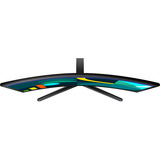 SAMSUNG S24D366GAU Essential S3 S36GD 24" Curved monitor Zwart, 100 Hz | HDMI | VGA