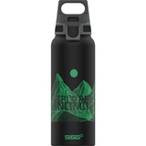 SIGG WMB ONE Pathfinder Black drinkfles Zwart, 1 l