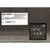 Salora 24MBA300 Smart TV, 12V 24" LED Zwart, 3x HDMI, USB-A, WiFi, BT