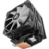 Sharkoon A60 RGB CPU-koeler Zwart, 4-pins PWM fan-connector