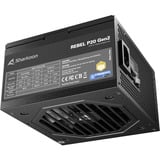 Sharkoon Rebel P20 Gen2 modulaire 750 watt voeding  Zwart, 1x 12V-2x6, 3x PCIe