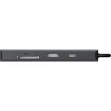 Sitecom 8-in-1 USB-C Power Delivery Multiport dockingstation Grijs