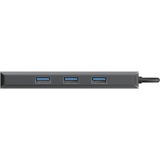 Sitecom 8-in-1 USB-C Power Delivery Multiport dockingstation Grijs