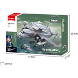Sluban Army - KJ-600S AEW-vliegtuig Constructiespeelgoed Schaal 1:55