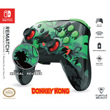 Turtle Beach Rematch draadloze gamingcontroller – Donkey Kong Zwart/groen, Nintendo Switch, Nintendo Switch Lite, Nintendo Switch - OLED-model, Nintendo Switch 2