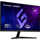 ViewSonic VX27G1-2K 2K QHD 27" gaming monitor Zwart, 2x HDMI, 1x DisplayPort, 180 Hz