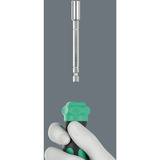 Wera  bitset Zwart/groen