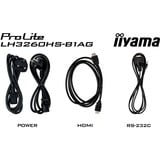 iiyama ProLite LH3260HS-B1AG 32" Public Display Zwart, HDMI, WiFi, USB, Audio, Android 