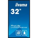 iiyama ProLite LH3260HS-B1AG 32" Public Display Zwart, HDMI, WiFi, USB, Audio, Android 