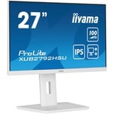 iiyama ProLite XUB2792HSU-W6 27" monitor Wit, HDMI, DisplayPort, USB, Audio