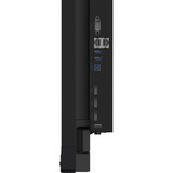 iiyama Prolite TE7512MIS-B1AG 74.5" 4K Ultra HD Public Display Zwart, 4K UHD, Touch, WiFi, VGA, HDMI, USB-C, LAN, Audio