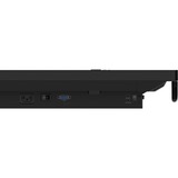iiyama Prolite TE7512MIS-B1AG 74.5" 4K Ultra HD Public Display Zwart, 4K UHD, Touch, WiFi, VGA, HDMI, USB-C, LAN, Audio