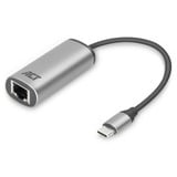 ACT Connectivity USB-C naar 2,5 Gigabit ethernet adapter Aluminium