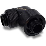 Alphacool Eiszapfen 16/10mm screw-on nozzle 90° rotatable G1/4 verbinding Zwart, 4 stuks