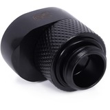 Alphacool Eiszapfen 8mm offset piece rotatable G1/4 AG to G1/4 IG verbinding Zwart