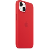 Apple Siliconenhoesje met MagSafe voor iPhone 14 - (PRODUCT)RED telefoonhoesje Rood