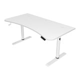 Arozzi Arena Moto Gaming Desk - White Wit
