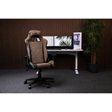 Arozzi Avanti Soft Fabric - Brown gamestoel Bruin