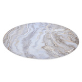 Arozzi ZONA Floor Pad - White Marble beschermingsmat Wit/grijs