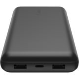Belkin BoostCharge 20.000 mAh - 15 W powerbank Zwart