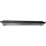 CHERRY DW 9500 SLIM draadloze desktopset Zwart, EU lay-out (QWERTY), Scissor switches, 100%, 3.000 dpi, 2.4 Ghz / Bluetooth 4.2