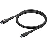Club 3D USB-C 2.0 Gen1 > Micro USB kabel Zwart, 1 meter