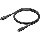 Club 3D USB-C 3.2 Gen1 > Micro USB kabel Zwart, 1 meter