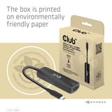 Club 3D USB-C naar HDMI 2.1+ PD 3.0 100 Watt adapter Zwart