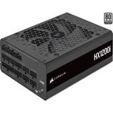 Corsair HX1200i, 1200 Watt voeding  Zwart, 1x 12VHPWR, 4x PCIe, kabelmanagement