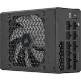 Corsair HX1200i, 1200 Watt voeding  Zwart, 1x 12VHPWR, 4x PCIe, kabelmanagement