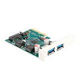 DeLOCK PCI Express x4 Card to 2 x external USB 10 Gbps Type-A female usb-controller 