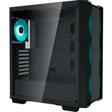 DeepCool CC560 midi tower behuizing Zwart | 2x USB-A | Tempered Glass