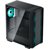 DeepCool CC560 midi tower behuizing Zwart | 2x USB-A | Tempered Glass