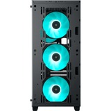 DeepCool CC560 midi tower behuizing Zwart | 2x USB-A | Tempered Glass
