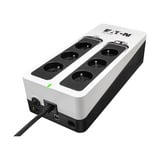 Eaton Power Quality 3S Gen2 FR (3S550F) ups Zwart/wit, 550 VA, 330 W, 3x FR, 3x FR alleen surge, USB-communicatie