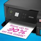 Epson EcoTank ET-2840 A4 multifunctionele Wi-Fi-printer met inkttank all-in-one inkjetprinter Zwart, Scannen, Kopiëren, Wi-Fi, inclusief tot 3 jaar inkt