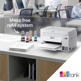 Epson EcoTank ET-4856 A4 multifunctionele Wi-Fi-printer met inkttank all-in-one inkjetprinter met faxfunctie Wit, Scannen, Kopiëren, Faxen, LAN, Wi-Fi, inclusief tot 3 jaar inkt