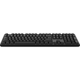 Hello Ganss HS108T Black, toetsenbord Zwart, US lay-out, Gateron G Pro Silver, RGB leds, PBT Doubleshot keycaps, hot swap, 2,4 GHz / Bluetooth / USB-C