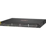 Hewlett Packard Enterprise Aruba CX 6000 48G CL4 PoE 4SFP switch  370 Watt PoE