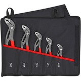 KNIPEX Cobra-Set 5-delig 00 19 55 S5 tangenset Rood, gekartelde greepvlakken, geïntegreerde klembeveiliging