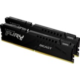 Kingston FURY 16 GB DDR5-5200 Kit werkgeheugen Zwart, KF552C36BBEK2-16, Beast, EXPO