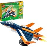 LEGO Creator 3-in-1 - Supersonisch straalvliegtuig Constructiespeelgoed 31126