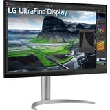 LG UltraFine 32UQ850V-W 31.5" 4K UHD monitor Zwart, 2x HDMI, 1x DisplayPort, USB-C, USB-A, USB-B, HDR10