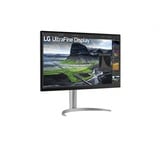 LG UltraFine 32UQ850V-W 31.5" 4K UHD monitor Zwart, 2x HDMI, 1x DisplayPort, USB-C, USB-A, USB-B, HDR10