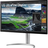 LG UltraFine 32UQ850V-W 31.5" 4K UHD monitor Zwart, 2x HDMI, 1x DisplayPort, USB-C, USB-A, USB-B, HDR10