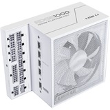 Lian Li EDGE1000, 1000 Watt voeding  Wit, 3x PCIe, kabelmanagement, 4x USB