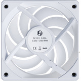 Lian Li Lian Li Uni fan CL120 WL Rvrse Triple wh case fan Wit