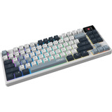MSI FORGE GK600 TKL WIRELESS SKY RGB mechanisch gaming toetsenbord Wit, US lay-out (QWERTY), 80% (TKL), 2,4G / Bluetooth / USB