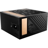 MSI MEG Ai1300P PCIE5, 1300 Watt voeding  Zwart, 8x PCIe, 1x 12VHPWR, Kabelmanagement