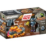 PLAYMOBIL Dino Rise - Starterpack gevecht tegen de vuurschorpioen Constructiespeelgoed 70909